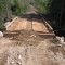 Large rocks that were available on site are used for wing walls.
